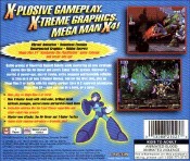 Mega Man X4 Back Cover