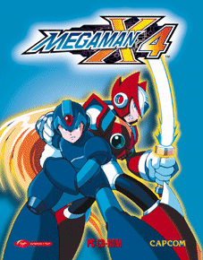 Mega Man X4 Front Cover
