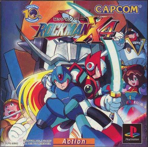 Rockman X4 Front Cover