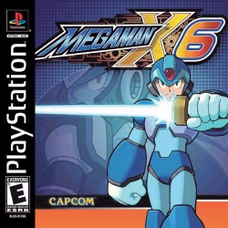 Mega Man X6 Front Cover