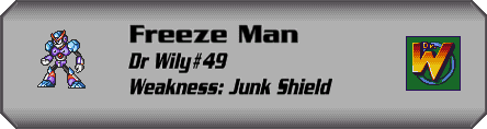 Megaman 7 Weakness Chart