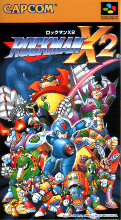 Box Artwork Mega Man X2 Mega Man Xz The Maverick Hunters