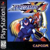 Mega Man X4 Front Cover